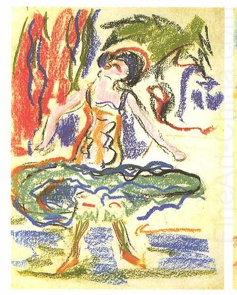 Ernst Ludwig Kirchner Female cabaret dancer china oil painting image